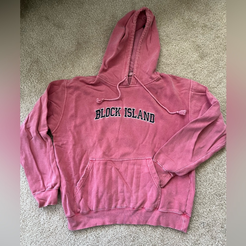 Block Island Distressed Hoodie